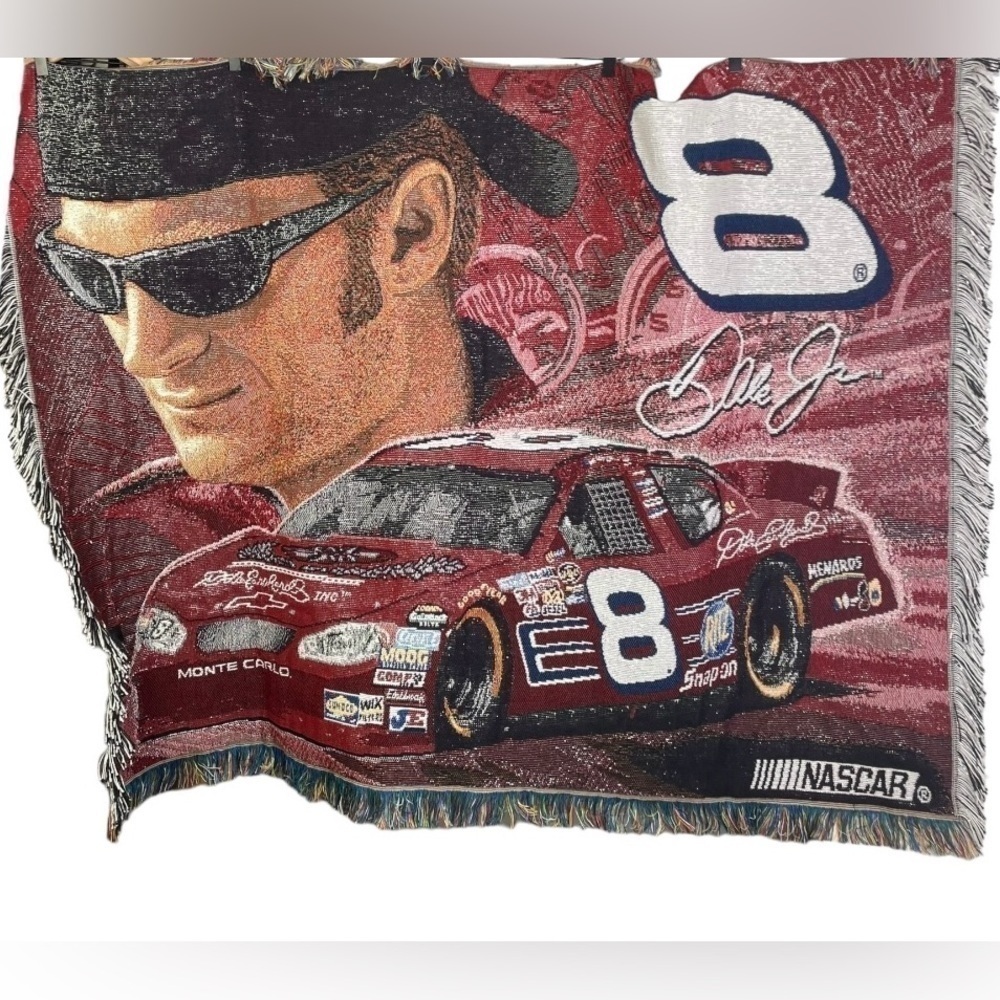 The Northwest Company NASCAR #8 Dale Jr Tapestry Throw Blanket